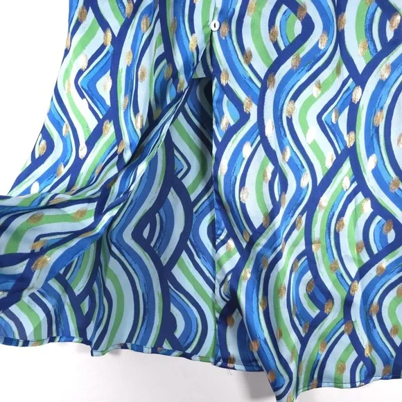 NWOT‎ NEVER FULLY DRESSED Strappy Lindos Dress Buttoned up Size 2